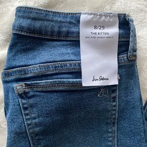 Women’s Jeans - Sam Edelman mid rise skinny ankle size 8/29